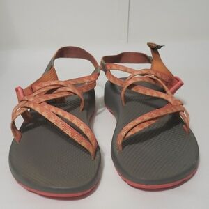Chaco ZX/2 Yampa Classic Peach Multi-Color Strappy Sandals